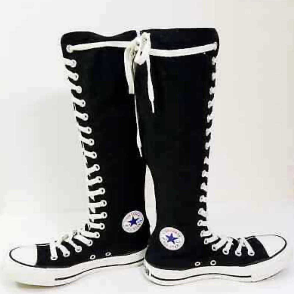 Converse All Star Chuck Taylor Black Knee High